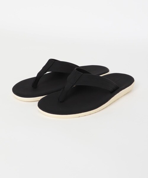 ITEMS URBANRESEARCH（アイテムズ アーバンリサーチ）の「エコレザートングサンダル（サンダル・メンズ・BEG/BLK/GRN/PNK・26.5/27.5）」の8枚目の写真