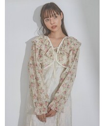merry jenny | flowerフリルボレロ(カーディガン/ボレロ)
