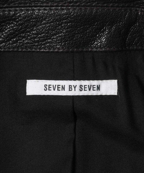 URBAN RESEARCH(アーバンリサーチ)の「SEVEN BY SEVEN LEATHER ZIP UP BLOUSON(その他アウター・メンズ・010 BLACK・M/L)」の11枚目の写真
