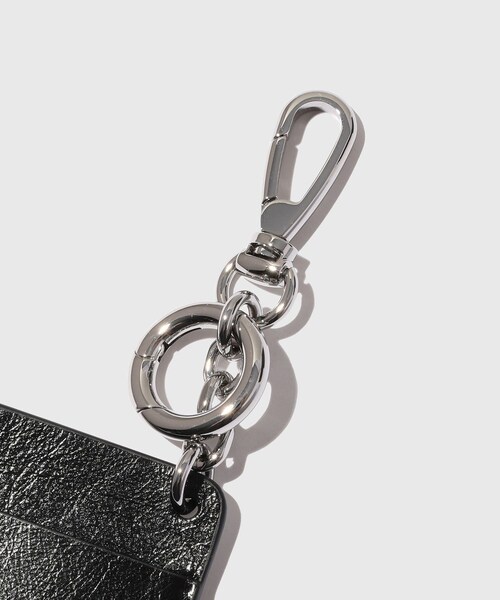 ADAM ET ROPE'(アダムエロペ)の「【Maison Margiela/メゾン マルジェラ】KEYRING CARD(カードケース・レディース・ブラック・F)」の4枚目の写真