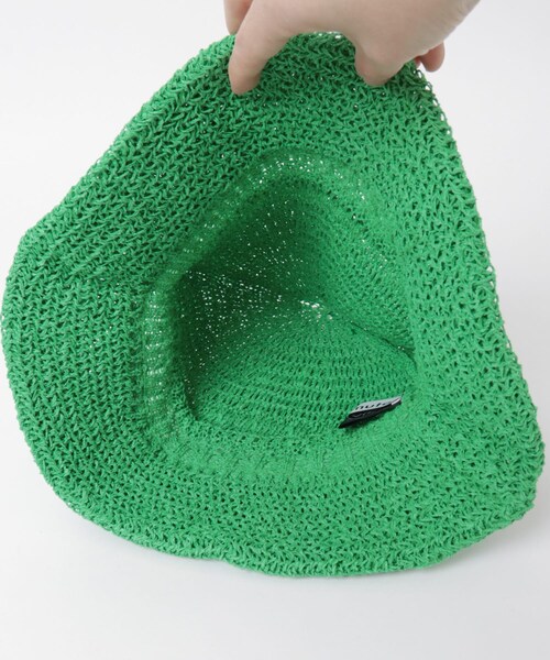 URBAN RESEARCH（アーバンリサーチ）の「malamute　washi bucket hat（ハット・レディース・BEIGE/GREEN/BLACK・FREE）」の13枚目の写真