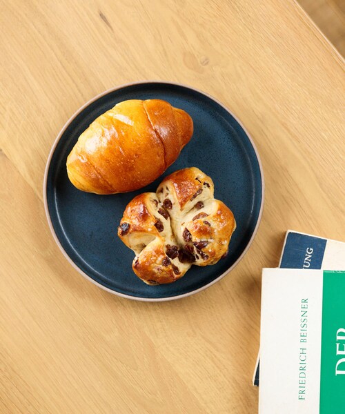 URBAN RESEARCH DOORS（アーバンリサーチドアーズ）の「DOORS LIVING PRODUCTS　comfy プレート19cm（食器・メンズ・ネイビー/アイボリー・-）」の2枚目の写真