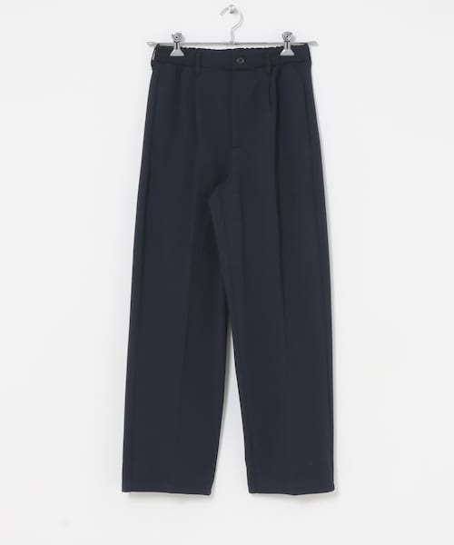ITEMS URBANRESEARCH(アイテムズ アーバンリサーチ)の「ワンタックカルゼストレートパンツ(その他パンツ・メンズ・BLACK/D.BROWN/NAVY・S/M/L)」の3枚目の写真