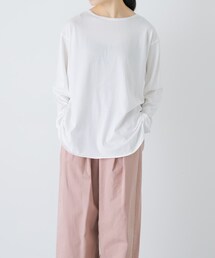 かぐれ | シフォン天竺カットソー(Tシャツ/カットソー)
