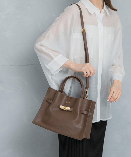 URBAN RESEARCH ROSSO（アーバンリサーチロッソ）の「VIOLA d’ORO　TRERO M（トートバッグ・レディース・blkgry/dtaupe/browngry/別注CAFFE・-）」の3枚目の写真