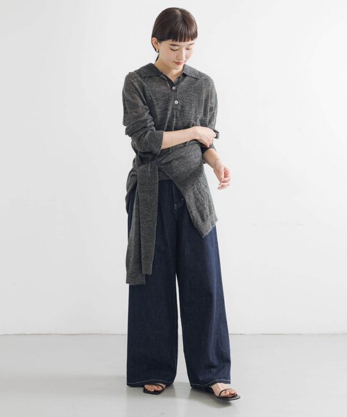 URBAN RESEARCH（アーバンリサーチ）の「『別注』Lee101×URBAN RESEARCH　BAGGYPANTS（デニムパンツ・レディース・LIGHT USED/ONE WASH/DARK USED/MEDIUMUSED・XS/S/M/L）」の9枚目の写真
