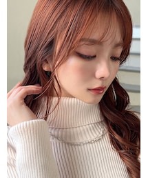 オーバルチェーンネックレス