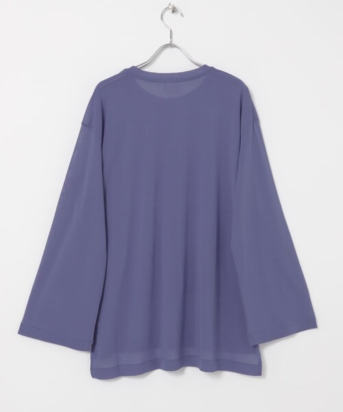 THE GOODLAND MARKET（ザグッドランドマーケット）の「nakes　Cooling Cotton Big T-shirts（Tシャツ/カットソー・レディース・Clear/Acerola/Blue・0）」の10枚目の写真