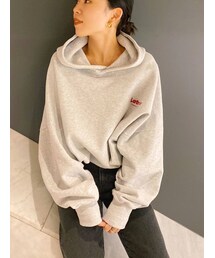 Ungrid | フードロゴルーズパーカー(パーカー)