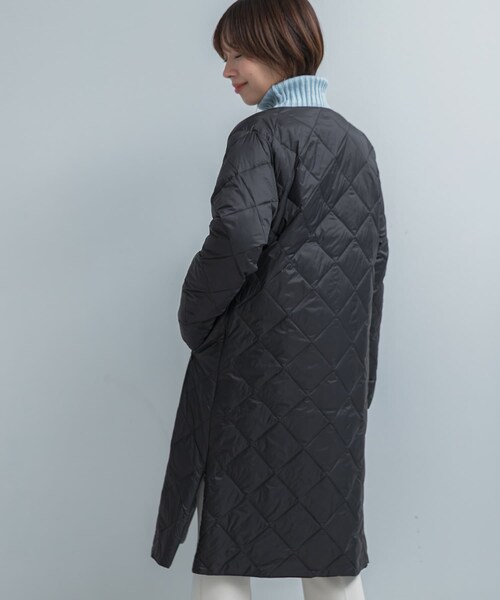 URBAN RESEARCH ROSSO（アーバンリサーチロッソ）の「TAION　CREW NECK LONG DOWN COAT（その他アウター・レディース・OFFWHITE/BLACK/OLIVE/GBEIGE/DNAVY・M/L/XL）」の12枚目の写真