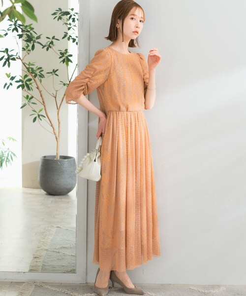 URBAN RESEARCH ROSSO（アーバンリサーチロッソ）の「オーバーレースドレス（ワンピース・レディース・yellow/sax・FREE）」の16枚目の写真