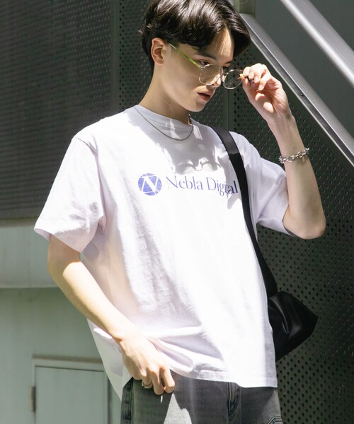 SENSE OF PLACE by URBAN RESEARCH(センスオブプレイスバイアーバンリサーチ)の「company logo short-sleeve t-shirts B(Tシャツ/カットソー・メンズ・WHITE/BLACK/L.BLUE・M/L)」の5枚目の写真