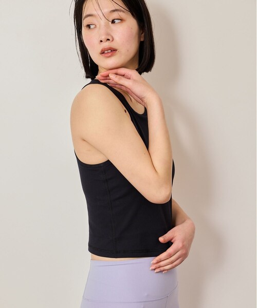 NERGY(ナージー)の「【VUORI】Pose Plyo Tankポーズプライオタンクトップ(タンクトップ・レディース・ブラック/ダークブラウン・S)」の19枚目の写真
