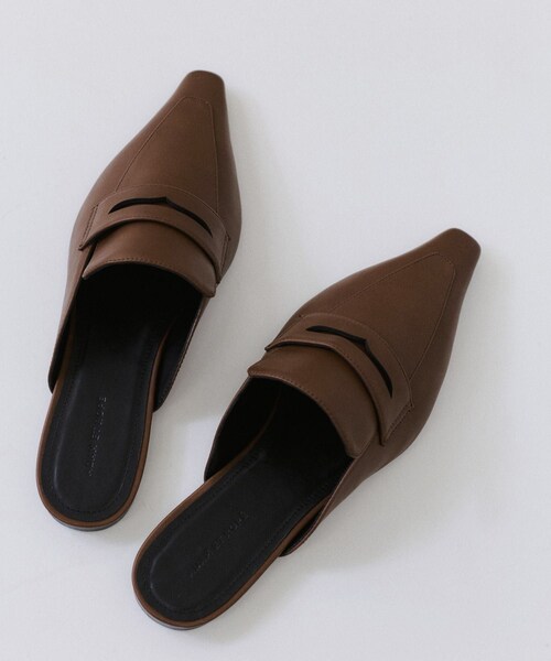 ADAM ET ROPE'（アダムエロペ）の「ローファーミュール（サンダル・レディース・ブラック/ダークブラウン・36.0/37.0/38.0）」の12枚目の写真