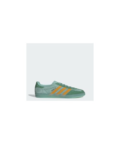 adidas（アディダス）の「ガゼル インドア / Gazelle Indoor（シューズ・レディース・ピンク/グリーン・22.0cm/22.5cm/23.0cm/23.5cm/24.0cm/24.5cm/25.0cm/25.5cm/26.0cm/26.5cm/27.0cm/27.5cm/28.0cm/28.5cm/29.0cm/29.5cm/30.0cm/31.0cm/32.0cm/30.5cm/31.5cm）」の6枚目の写真