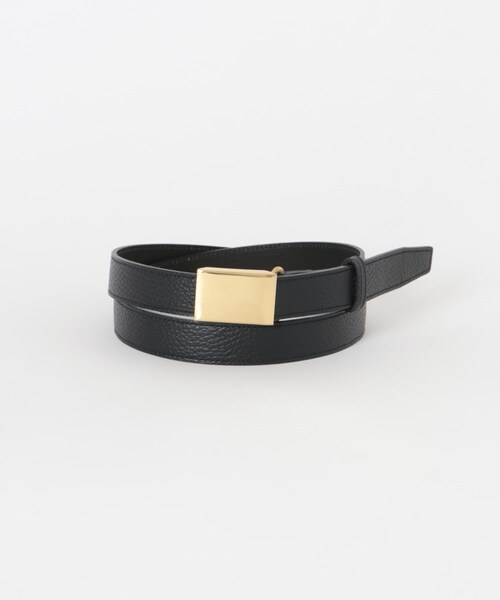 URBAN RESEARCH(アーバンリサーチ)の「Scye Leather Box Buckle Belt(ベルト・メンズ・エクリュ/ダークブラウン/クロ・M)」の5枚目の写真