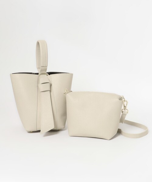 URBAN RESEARCH ROSSO（アーバンリサーチロッソ）の「AULENTTI　BAG（ハンドバッグ・レディース・BEIGE/NERO/BRUCIATO・-）」の17枚目の写真