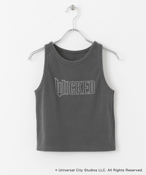 SENSE OF PLACE by URBAN RESEARCH（センスオブプレイスバイアーバンリサーチ）の「『別注』WICKED×SENSE OF PLACE　タンクトップ（タンクトップ・レディース・GREEN/PINK/GRAY・one）」の12枚目の写真