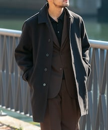 URBAN RESEARCH ROSSO | 『XLサイズあり』light meltonステンカラーコート(ステンカラーコート)