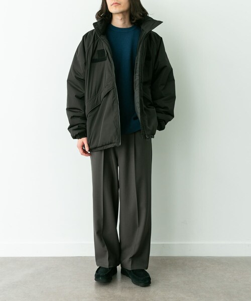 URBAN RESEARCH Sonny Label（アーバンリサーチサニーレーベル）の「ARMY TWILL　Pe Weather Padding Jacket（その他アウター・メンズ・GRAY/BLACK・M/L）」の5枚目の写真