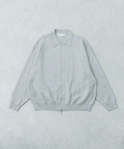 URBAN RESEARCH(アーバンリサーチ)の「綿カシミヤZIPカーディガン(カーディガン/ボレロ・メンズ・ICE GRAY/NAVY/BLACK・M/L)」の3枚目の写真