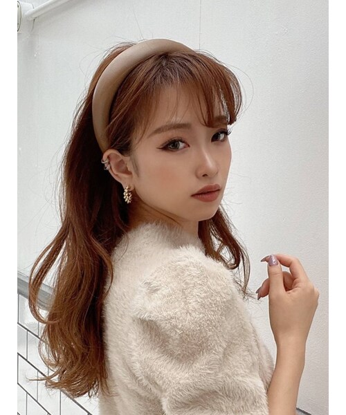 RESEXXY（リゼクシー）の「フェイクレザーカチューシャ（カチューシャ・レディース・ブラック/ブラウン/ベージュ・F）」の6枚目の写真