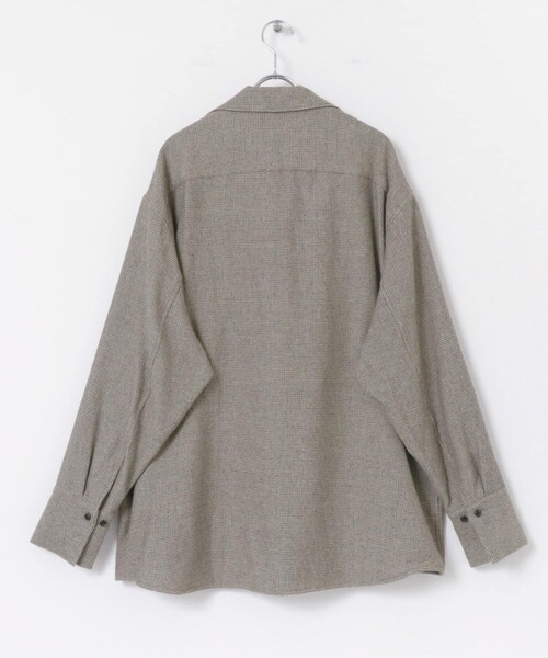 URBAN RESEARCH(アーバンリサーチ)の「nonnotte Seamless Collar OS Shirts(シャツ/ブラウス・メンズ・Taupe Top・4/5)」の9枚目の写真