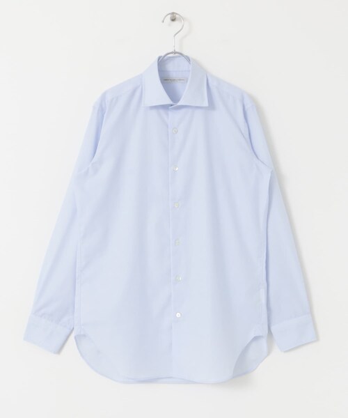 URBAN RESEARCH DOORS（アーバンリサーチドアーズ）の「LIFE STYLE TAILOR　セミワイドツイルシャツ（シャツ/ブラウス・メンズ・SAX/WHITE・37/39/41/43）」の11枚目の写真