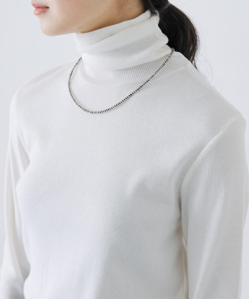 かぐれ(カグレ)の「ERICKA NICOLAS BEGAY PLAIN DESIGN NECKLACE 50(ネックレス・レディース・OXIDIZED/SHINY・50)」の1枚目の写真