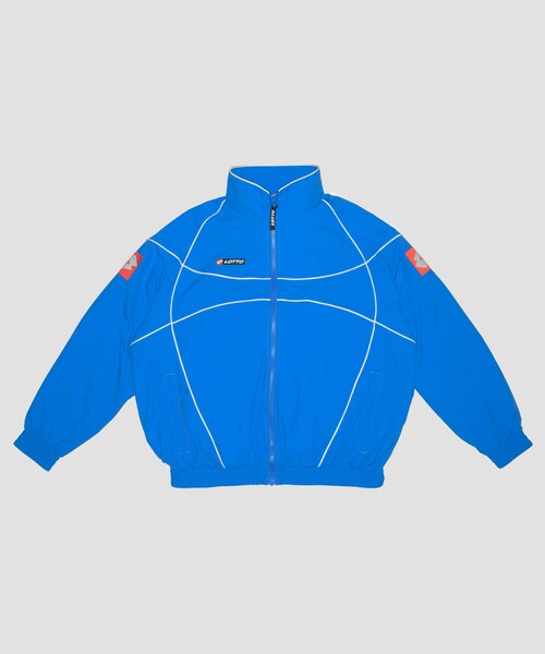 URBAN RESEARCH（アーバンリサーチ）の「LOTTO　LINE NYLON BLOUSON（テーラードジャケット・メンズ・NAVY/BLACK/BLUE・M/L/XL/XXL）」の2枚目の写真