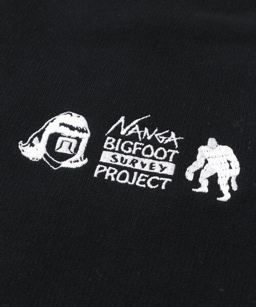 EKAL（エカル）の「NANGA×TACOMA FUJI RECORDS　ビッグフットサーベイPロゴ スウェットパンツ（スウェットパンツ・メンズ・GRAY/BLACK・M/L）」の5枚目の写真