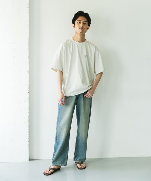 URBAN RESEARCH DOORS(アーバンリサーチドアーズ)の「『別注』KEEN×DOORS DRY TECH LOGO T-SHIRTS(Tシャツ/カットソー・メンズ・WHITE/BLACK/TIMBER・M/L/XL)」の14枚目の写真