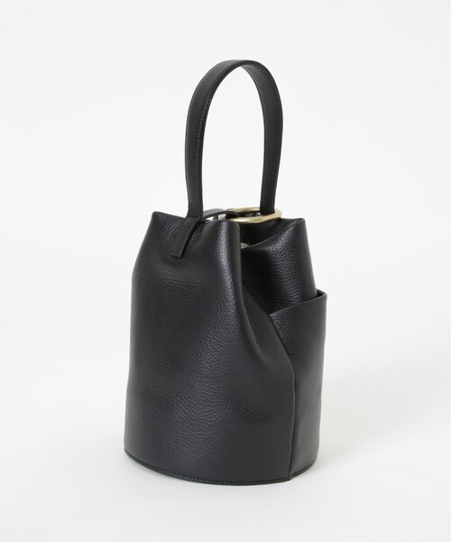 URBAN RESEARCH（アーバンリサーチ）の「MARROW　ROUND HANDLE（ハンドバッグ・レディース・BLACK/PEARL GRAY・one）」の10枚目の写真