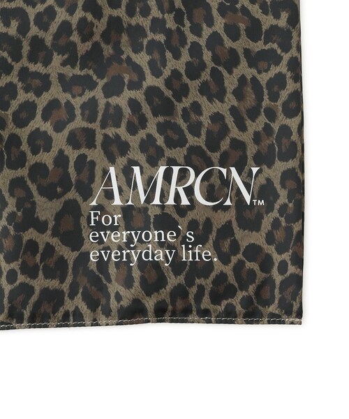 ADAM ET ROPE'(アダムエロペ)の「【Americana(アメリカーナ) for SALON】レオパードエコバッグ M(エコバッグ/サブバッグ・レディース・ベージュ系・F)」の14枚目の写真