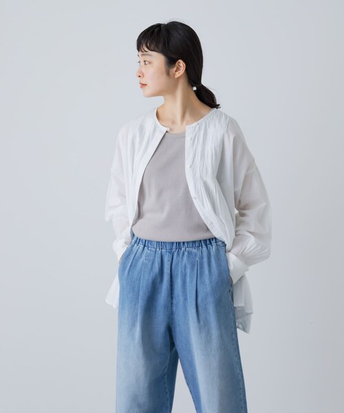 かぐれ（カグレ）の「フライスタンクトップ（タンクトップ・レディース・OFF/GRAY/BLACK・FREE）」の18枚目の写真