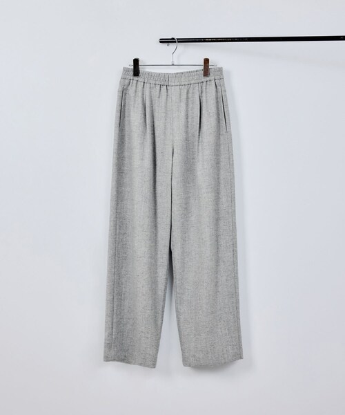 ROPE'（ロペ）の「ウールフランネルタックイージーパンツ/イージーケア・セットアップ対応（その他パンツ・レディース・ブラック/ライトグレー/ダークブラウン/ブラウン系/ピンク・36/38）」の19枚目の写真