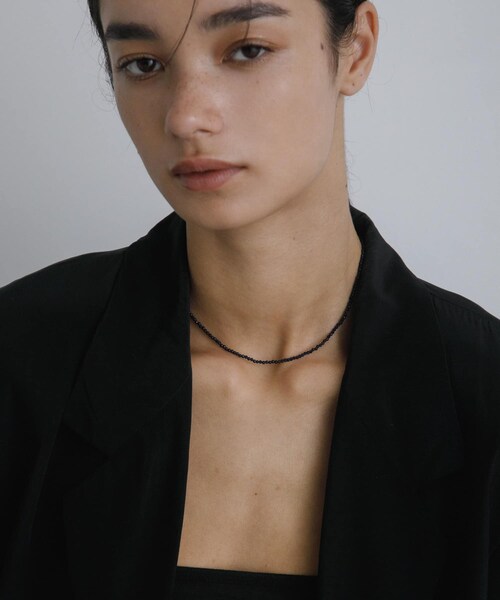 URBAN RESEARCH（アーバンリサーチ）の「decor『デコール』　Cut beads necklace（ネックレス・レディース・BLACK/NAVY/RED・-）」の7枚目の写真