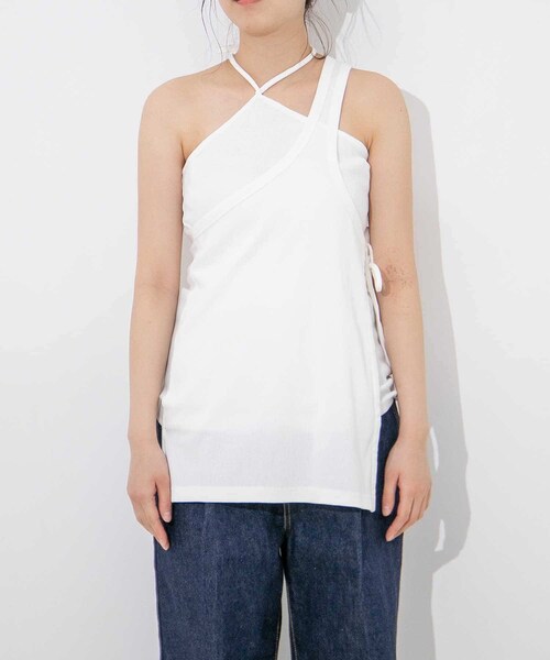 URBAN RESEARCH（アーバンリサーチ）の「mister it.　Aurelie（タンクトップ・レディース・white/black・FREE）」の6枚目の写真