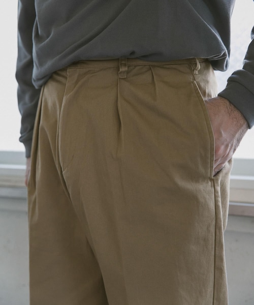 URBAN RESEARCH DOORS(アーバンリサーチドアーズ)の「インタックチノトラウザー(チノパンツ・メンズ・Navy/Beige/Khaki・38/40)」の19枚目の写真