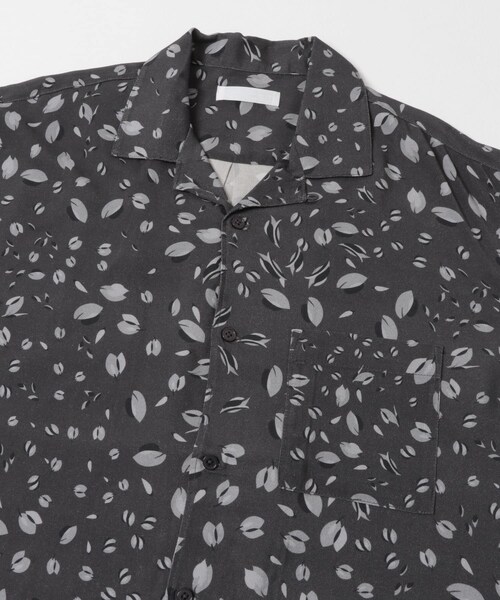 SENSE OF PLACE by URBAN RESEARCH(センスオブプレイスバイアーバンリサーチ)の「アソートパターンオープンカラーロングスリーブシャツ(シャツ/ブラウス・メンズ・BLK×CHA/L.BEG×GRN/NVY×BLU・M/L)」の16枚目の写真