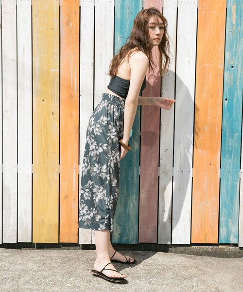 RODE SKO（ロデスコ）の「ロングパンツセット∴（水着・レディース・MOSS GREEN/BLACK・FREE）」の17枚目の写真