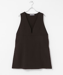 KBF | Aラインミニジャンパースカート(ワンピース)