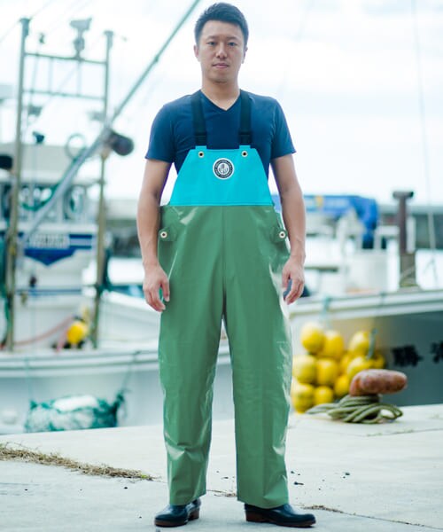 URBAN RESEARCH（アーバンリサーチ）の「FISHERMAN JAPAN×URBAN RESEARCH　サロペットパンツ（その他パンツ・メンズ・BLK×GRY/GRN×TURQ/BLU×WHT/ORG×WHT・M/L/LL/XXL）」の8枚目の写真