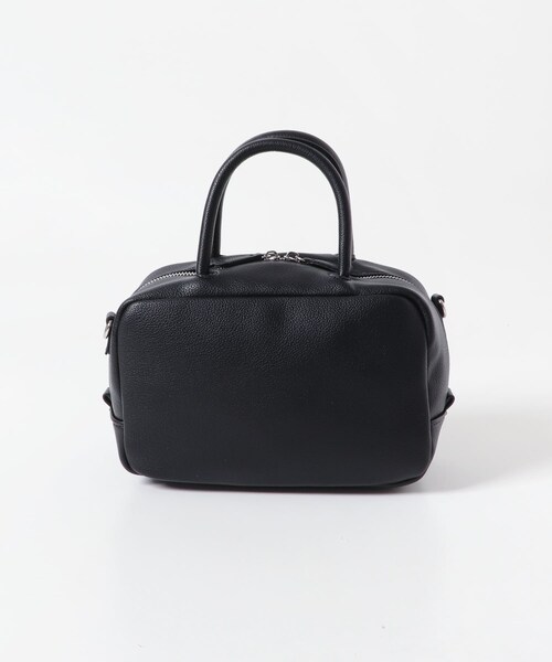 URBAN RESEARCH ROSSO（アーバンリサーチロッソ）の「スクエアボストンバッグ（ボストンバッグ・レディース・BLACK/RED・-）」の5枚目の写真