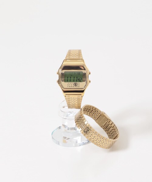 URBAN RESEARCH(アーバンリサーチ)の「MM6 Timex WATCH(アナログ腕時計・レディース・962GOLD・-)」の2枚目の写真
