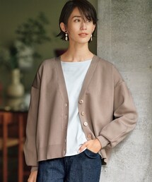 nissen | Vネックニットカーディガン【OtonaSMILE】(カーディガン/ボレロ)