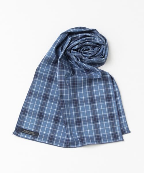 URBAN RESEARCH DOORS（アーバンリサーチドアーズ）の「modem design　シャツ地ストール（ストール/ショール・メンズ・ボーダー1/カモ/ペイズリー/チェック/ギンガム/ボーダー2/ボーダー3・FREE）」の3枚目の写真