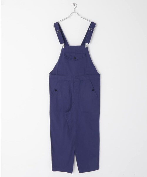 URBAN RESEARCH Sonny Label（アーバンリサーチサニーレーベル）の「ARMY TWILL　LightHerringbone Overall（つなぎ/オールインワン・メンズ・WHITE/NAVY・M/L）」の12枚目の写真