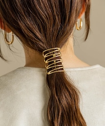 SMELLY | メタルモヨウヘアカフ(ヘアゴム)