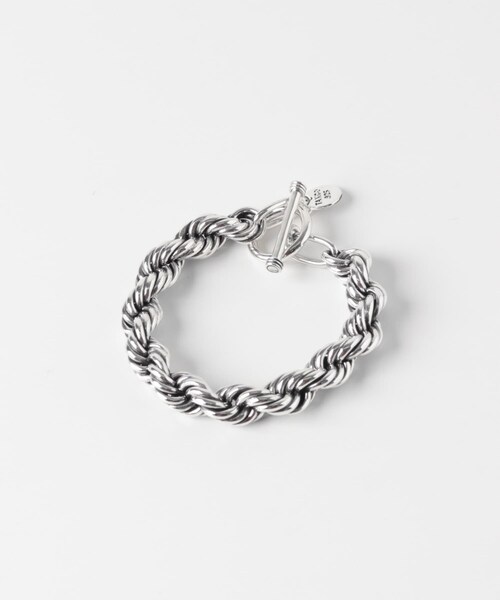 URBAN RESEARCH（アーバンリサーチ）の「XOLO　TWIST LINK BRACELET（ブレスレット・メンズ・SILVER・19）」の3枚目の写真